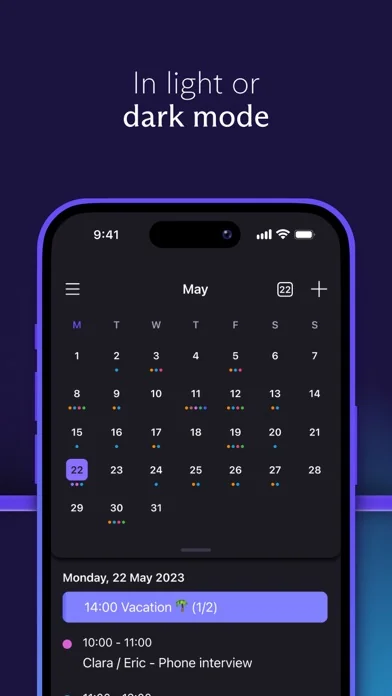Proton Calendar screenshot 3