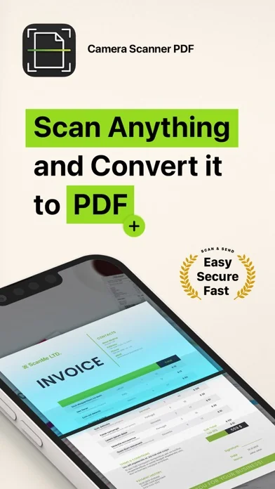 Camera Scanner - PDF screenshot 1