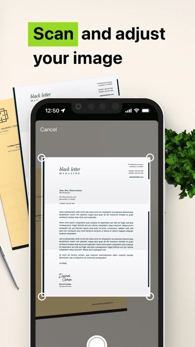 Camera Scanner - PDF screenshot 2