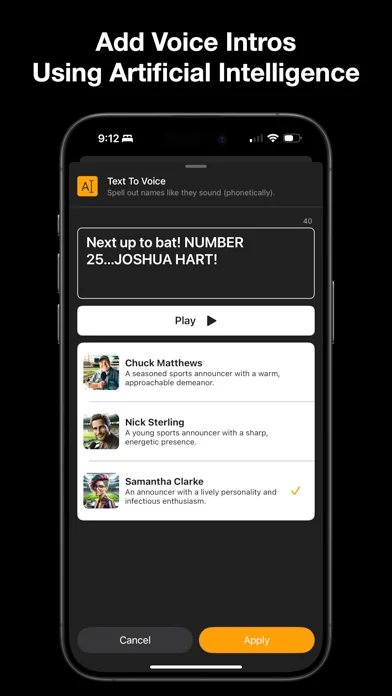 Next Batter Up: Walk-Up Music screenshot 1