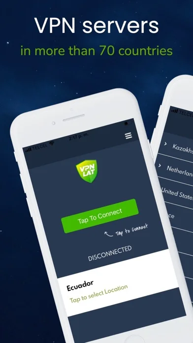 VPN.lat: ilimitado y seguro screenshot 1