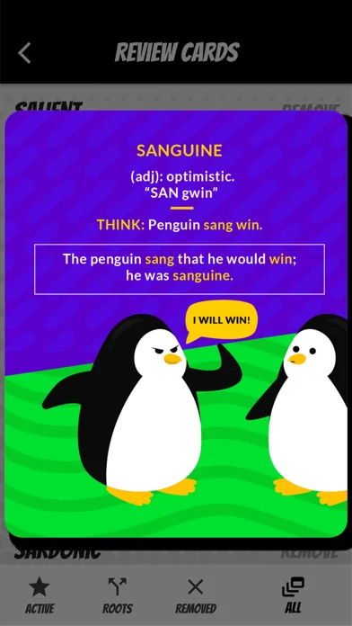 GRE Vocabulary Cartoons screenshot 1