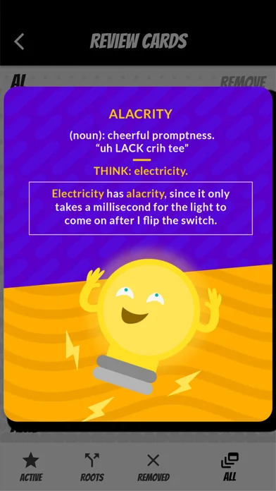 GRE Vocabulary Cartoons screenshot 3