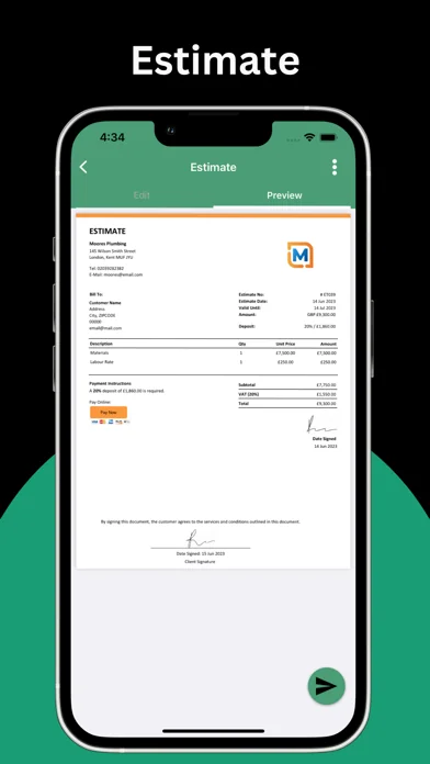 Quote Maker & Invoice App