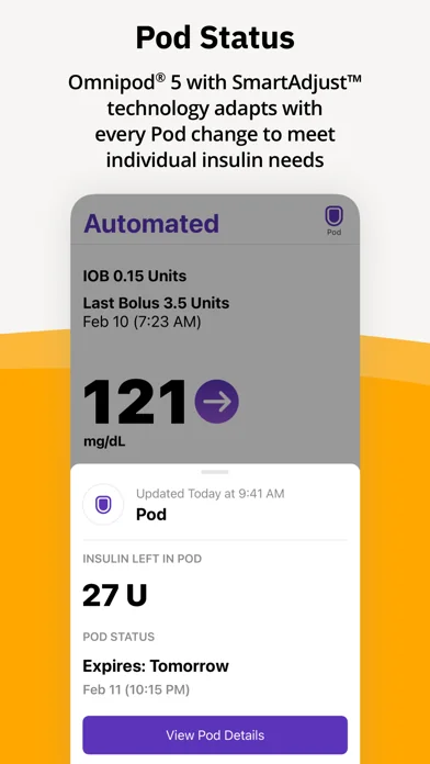 Omnipod 5 App screenshot 4