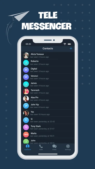 Tele Messenger Chat Secure