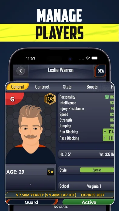 Ultimate Pro Football GM screenshot 2