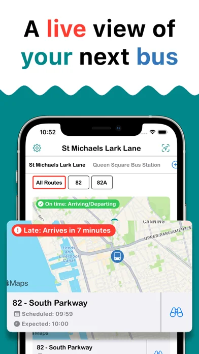 Bus Savvy - UK Live locations