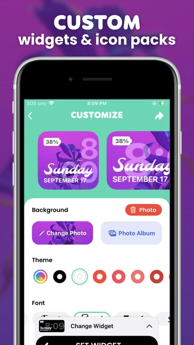 Color Widgets: Icon und Themes screenshot 4