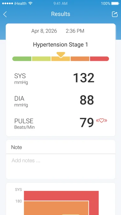 iHealth MyVitals screenshot 4