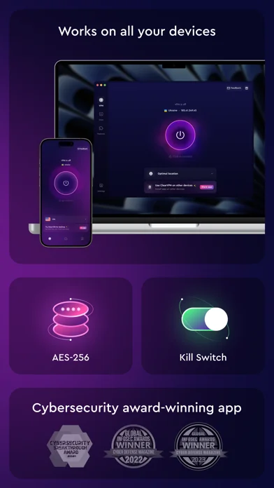 ClearVPN - Твій Безпечний VPN screenshot 3