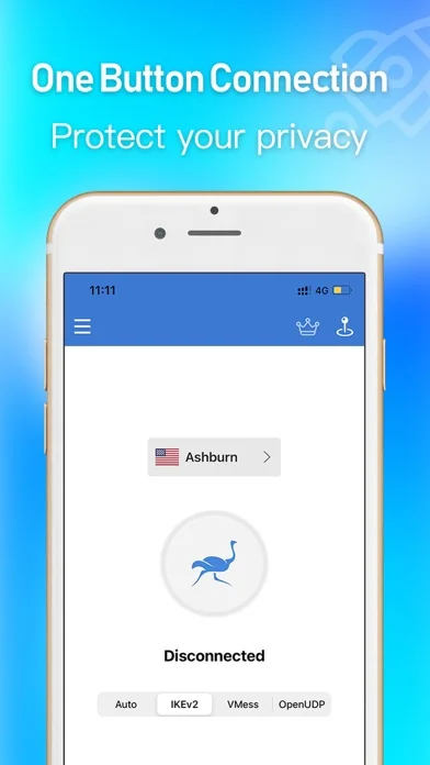 Ostrich VPN - Proxy Master screenshot 1