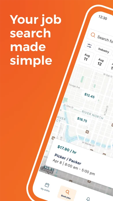 JobStack for Work: Daily Pay screenshot 1