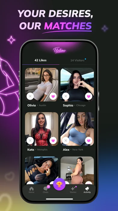Flirtini - Flirt, Date & Chat screenshot 3