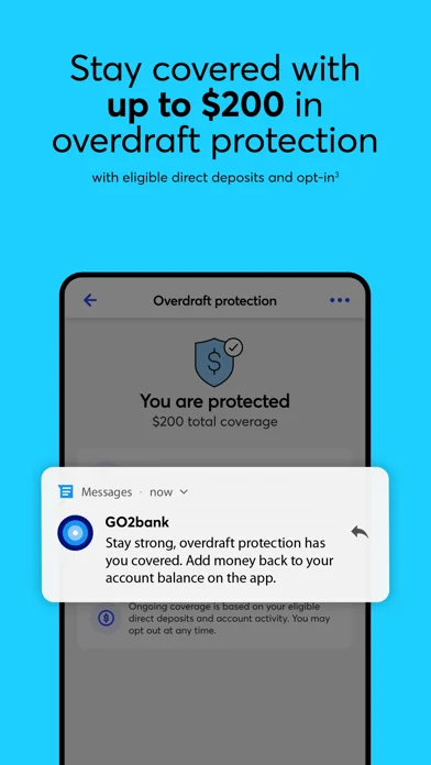 GO2bank: Mobile banking screenshot 2