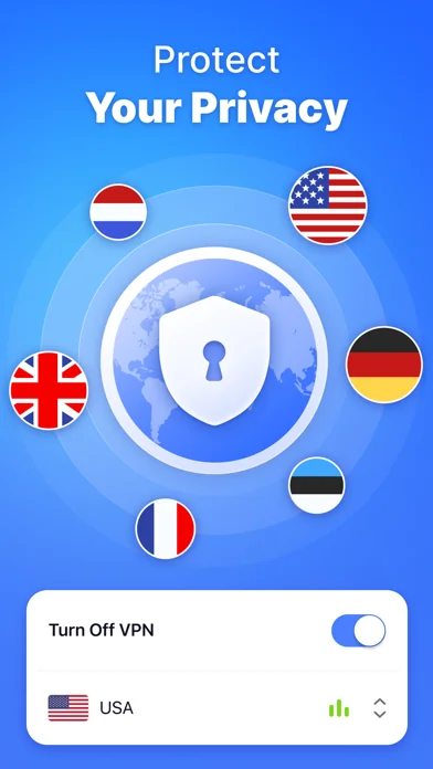 VPN Wave + AdBlock Safari screenshot 1
