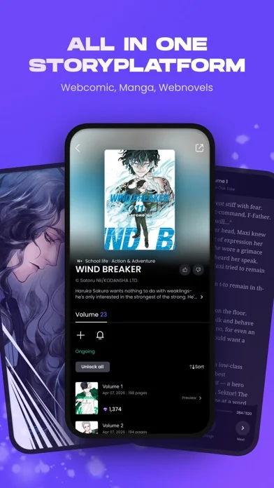 Manta - Manhwa, Comics, Novels