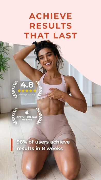 WeGLOW: Home Workout for Women screenshot 1