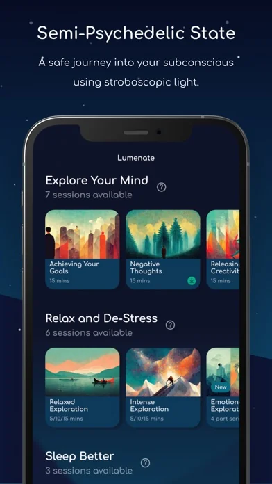 Lumenate: Explore & Relax screenshot 2