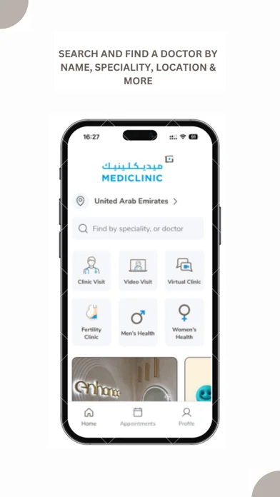 Mediclinic - ميديكلينيك screenshot 2