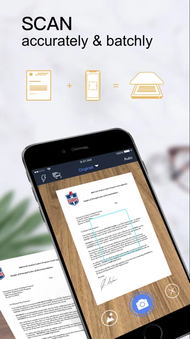PDF Scanner-Dokumente scannen+