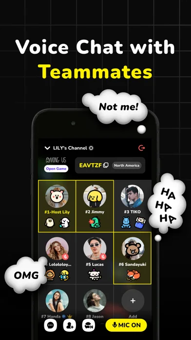CastChat - Voice Chat & Match screenshot 1