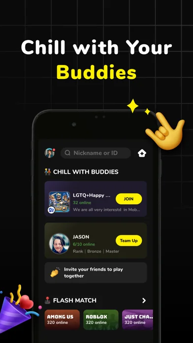 CastChat - Voice Chat & Match screenshot 2