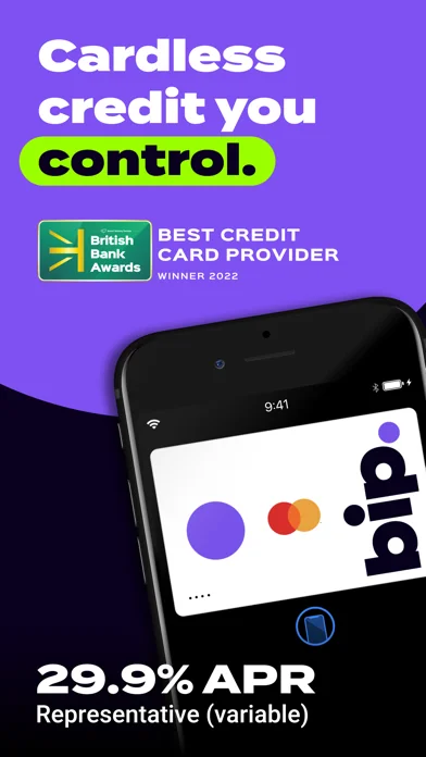 Bip: Simple cardless credit