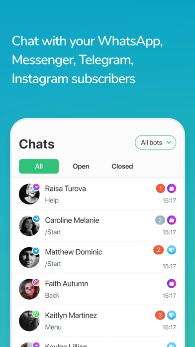 SendPulse Chatbots