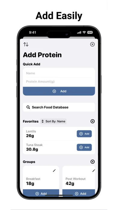 Protein Tracker: Protein Pal screenshot 2