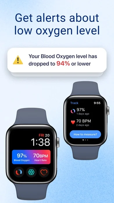 Blutsauerstoff App + Watch screenshot 2