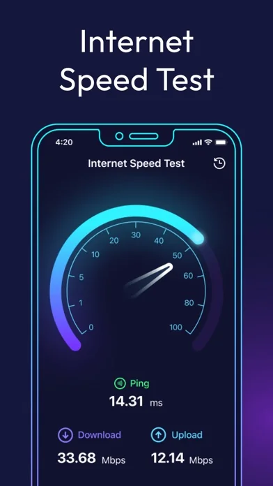 Internet Geschwindigkeit Test screenshot 1