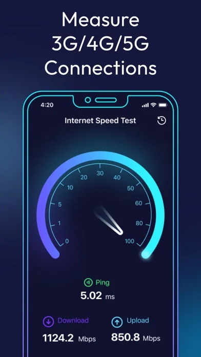 Internet Geschwindigkeit Test screenshot 3