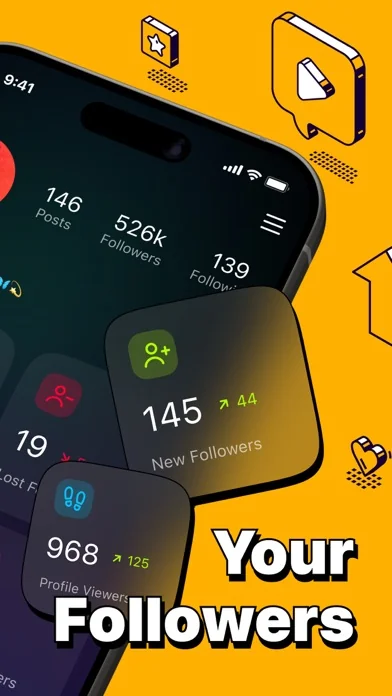 Followers+ & Reports Tracker screenshot 2