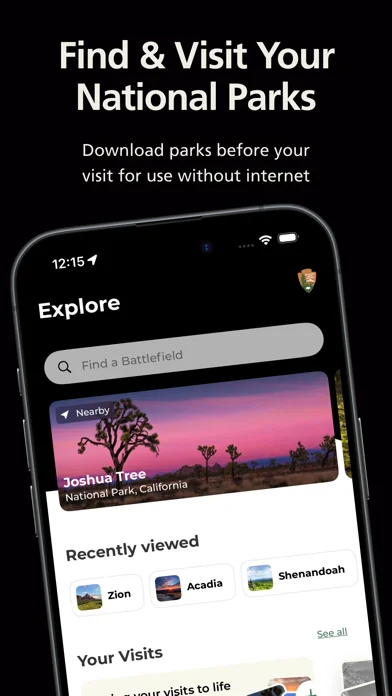 National Park Service screenshot 1