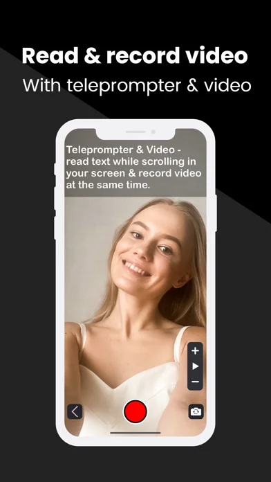 Teleprompter with Video