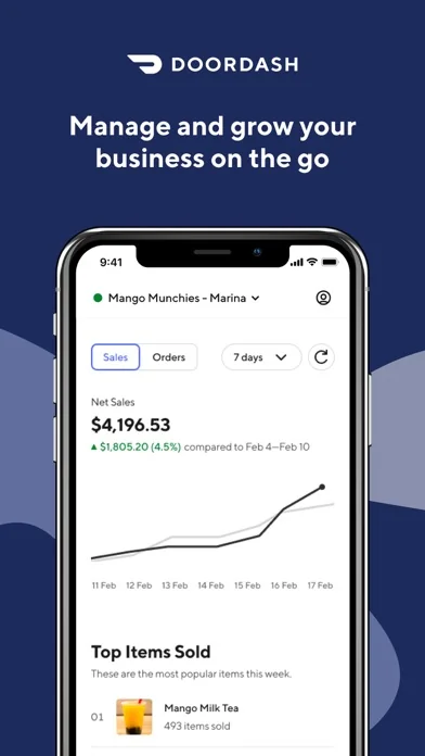 DoorDash - Business Manager screenshot 1