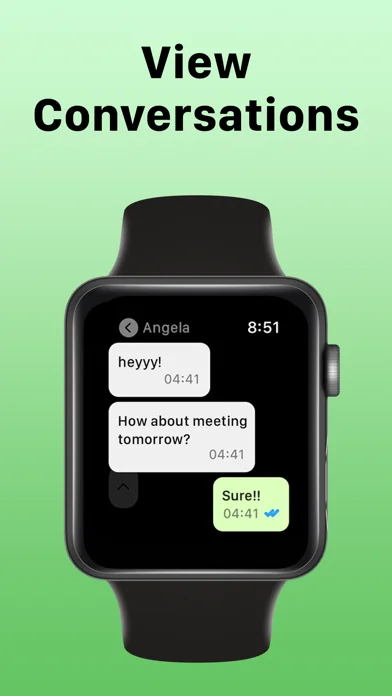 WatchsApp - WhatsApp for Watch screenshot 3