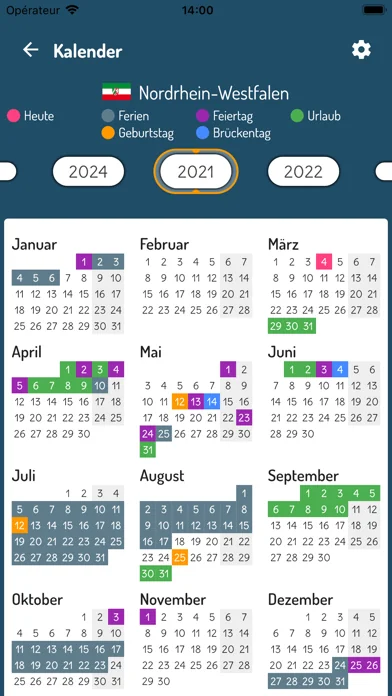 Deutsche Ferien & Feiertage screenshot 2
