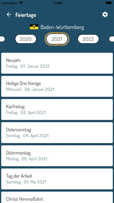 Deutsche Ferien & Feiertage screenshot 4