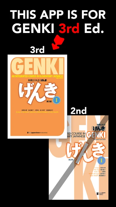 GENKI Kanji for 3rd Ed.