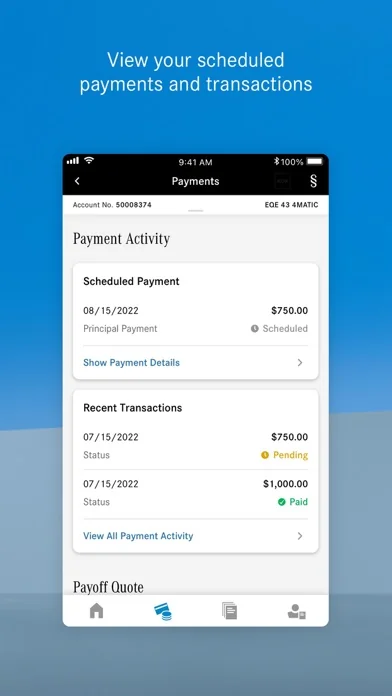 Mercedes-Benz Finance (USA/CA) screenshot 4