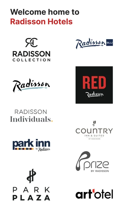 Radisson Hotels Aufenthalte