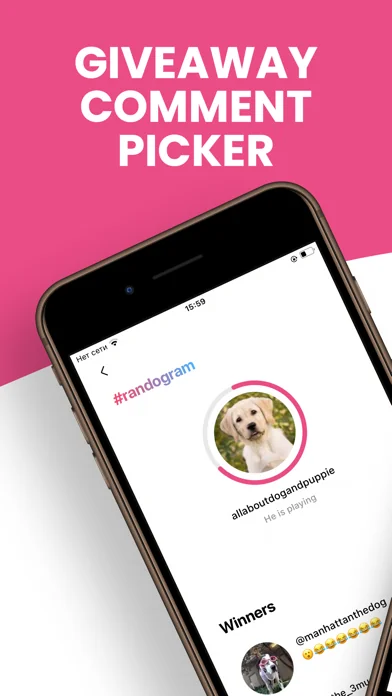 Chancy Comment Giveaway Picker screenshot 1
