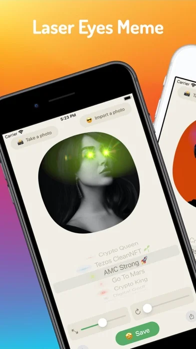 Laserhouse: Crypto Laser Eyes