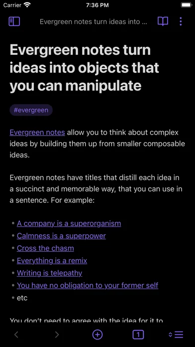 Obsidian - Connected Notes