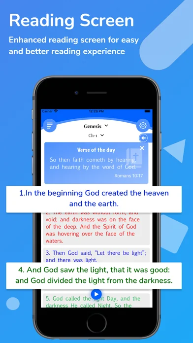 NKJV Bible - Audio Bible screenshot 2