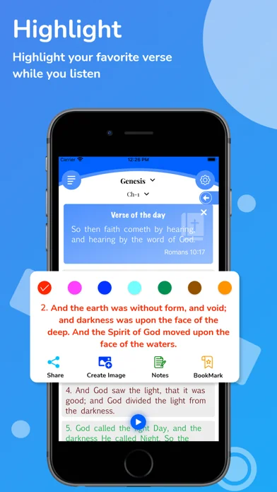 NKJV Bible - Audio Bible screenshot 3