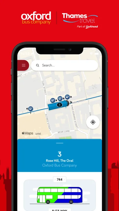 Oxford Bus and Thames Travel screenshot 1