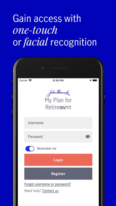 John Hancock Retirement screenshot 2